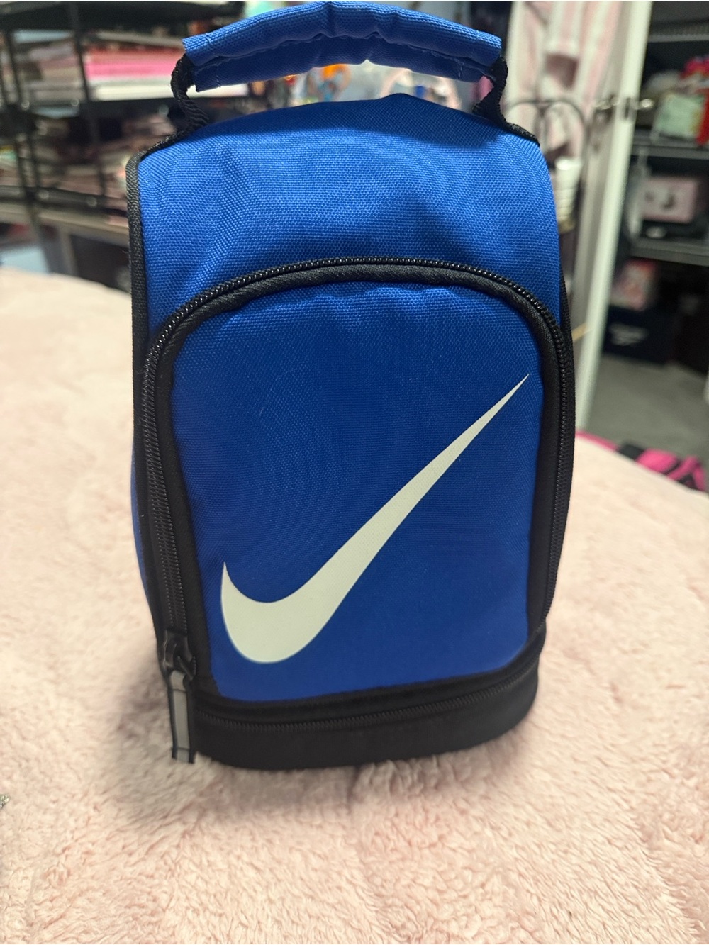 Nike Royal Blue Men's Toiletry / Travel Case with White Swoosh